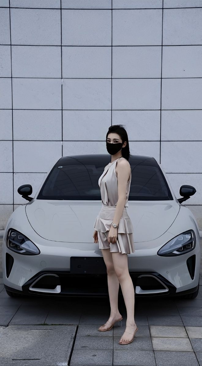 质量都这么高的吗？仙女也就长这样吧不朽情缘平台小米SU7的美女车主(图4)